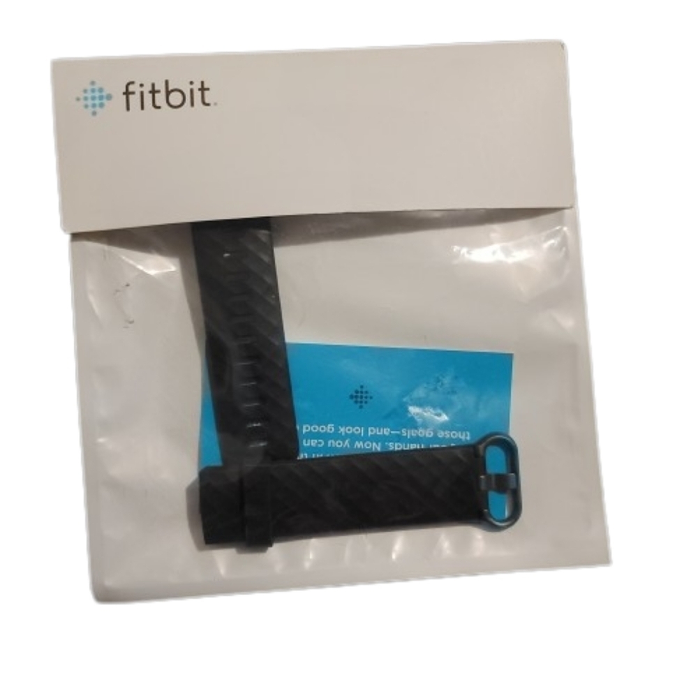 FITBIT Charge 3 & 4 Small Black Genuine Fitbit Accessories Band FB168ABBK
